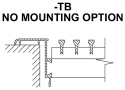 selected mounting style preview