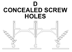 selected mounting style 