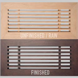 selected wood species preview
