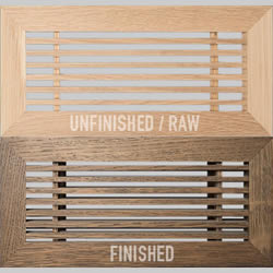 selected wood species preview
