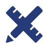 icon showing a pencil and a ruler